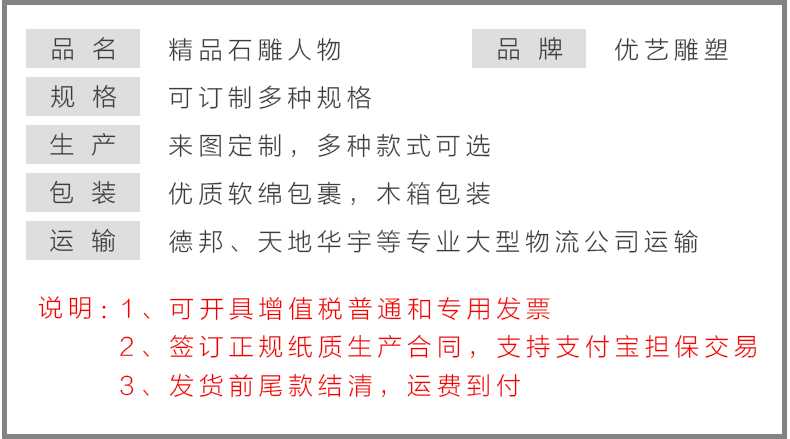石雕關(guān)公像，漢白玉關(guān)公雕像 產(chǎn)品參數(shù)