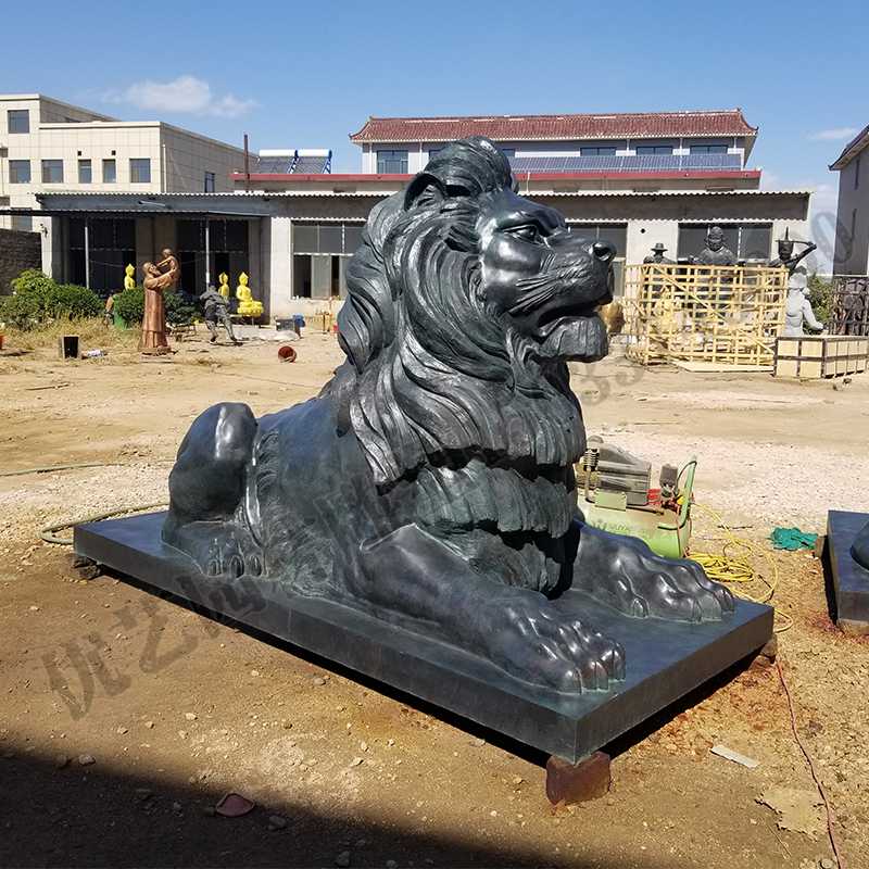 匯豐銅獅子，銅雕塑廠家，歐式銅獅子，銀行銅獅子雕塑